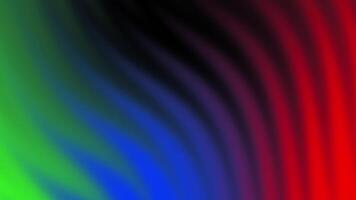 Chromatic curved lines with green, blue, purple, and red gradients suitable for backgrounds, web design, digital art, and modern concepts. video