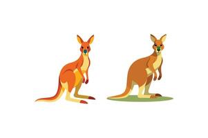 Kangaroo Style New vector