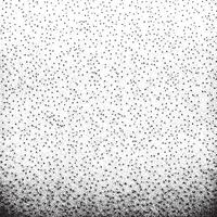 Abstract noise small particles debris and dust distressed uneven background grunge texture overlay with rough and fine grains isolated on white background vector