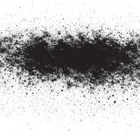 Abstract noise small particles debris and dust distressed uneven background grunge texture overlay with rough and fine grains isolated on white background vector