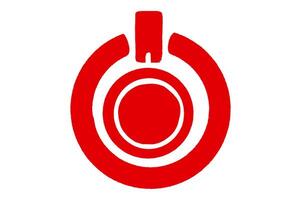Power Icon Button vector