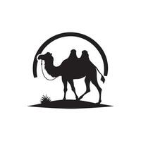 Desert Nomad The Grace and Grit of the Camel vector