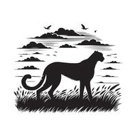 Swift Streak The Cheetah's Story vector