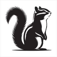Squirrelly Shenanigans A Chipmunk's Tale vector