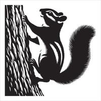 Squirrelly Shenanigans A Chipmunk's Tale vector
