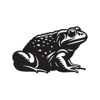 Exploring the Fascinating World of the Bullfrog Characteristics, Habitat, and Behavior vector