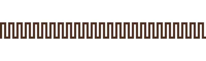 Greek key seamless border pattern collection. Decorative ancient meander, Greece ornament with repeated geometric motifs vector