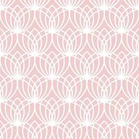 Floral geometric pattern design vector