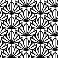 Floral line Pattern design vector