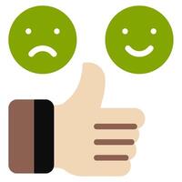 Feedback icon for web, app, infographic, etc vector
