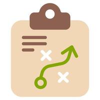 Strategy icon for web, app, infographic, etc vector