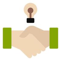 Collaboration icon for web, app, infographic, etc vector