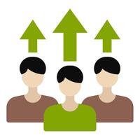 Growth icon for web, app, infographic, etc vector