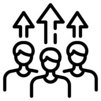 Growth icon for web, app, infographic, etc vector