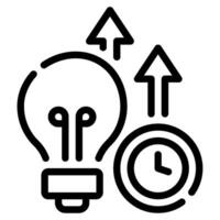 Improvement icon for web, app, infographic, etc vector