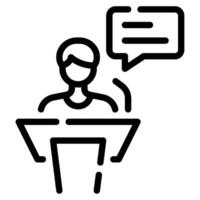 Coach icon for web, app, infographic, etc vector