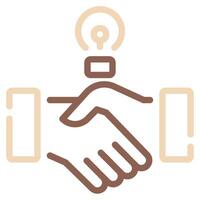 Collaboration icon for web, app, infographic, etc vector