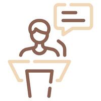 Coach icon for web, app, infographic, etc vector