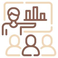 Teaching icon for web, app, infographic, etc vector