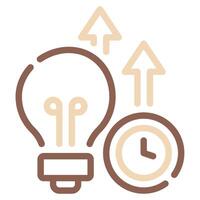 Improvement icon for web, app, infographic, etc vector