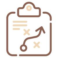 Strategy icon for web, app, infographic, etc vector