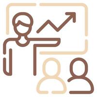 Training icon for web, app, infographic, etc vector