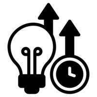 Improvement icon for web, app, infographic, etc vector