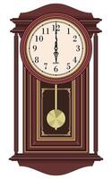 vector-based images of various wall clock vector