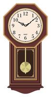 vector-based images of various wall clock vector