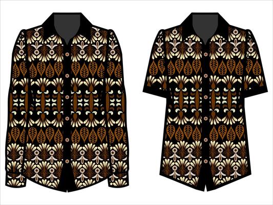 various batik clothes