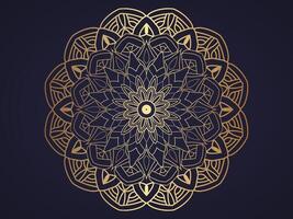 Elegant Geometric Luxury Mandala Pattern Design Template vector