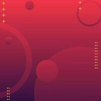 Gradient geometric shape background. vector