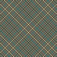 Tartan plaid pattern with texture. vector