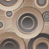 Gradient geometric circles background. vector