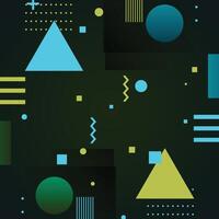 Gradient geometric background. vector