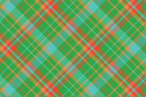 Tartan plaid pattern with texture. vector