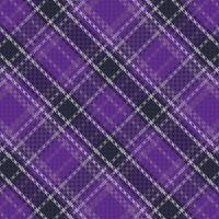Tartan plaid pattern with texture. vector