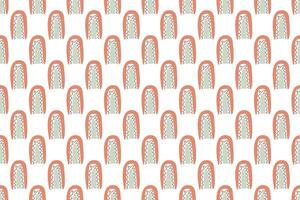 Abstract boho seamless pattern background illustration vector
