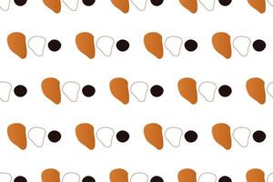 Abstract boho seamless pattern background illustration vector