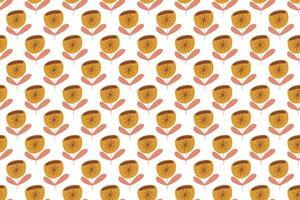 Abstract boho seamless pattern background illustration vector