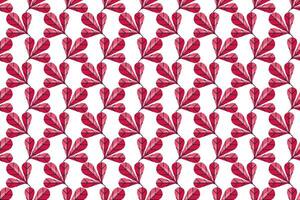 Flat leaf seamless pattern background vector
