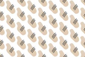 Abstract boho seamless pattern background illustration vector