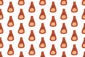 Abstract boho seamless pattern background illustration vector