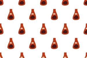 Abstract boho seamless pattern background illustration vector