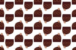 Abstract boho seamless pattern background illustration vector