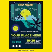 CREATIVE MINIMAL SIMPLE BUSINESS MODERN A4 SINGLE SIDED FLYER DESIGN TEMPLATE vector