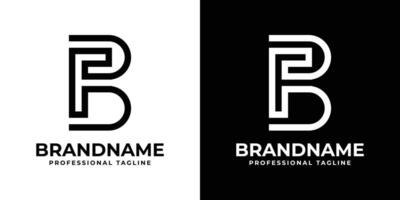 Letters BF Monogram Logo, suitable for any business with BF or FB initials vector