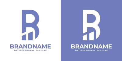 Letter B Financial Logo, Ideal for Wealth Management Services vector
