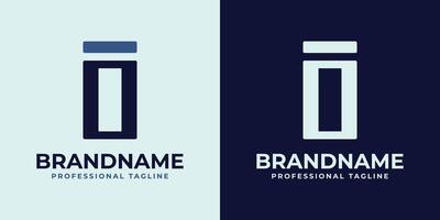 Letters II Monogram Logo, suitable for any business with II initials vector