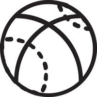 Ball icon symbol image vector